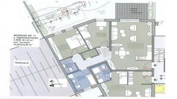 3ZKB - Neubauwohnung in bester Lage in Konz nahe Schwimmbad - ca. 91,5 m2, Baubeginn Sommer 2020