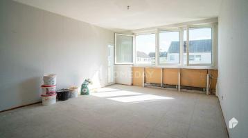 Perfekt für Handwerker – Sanierungsbedürftige 4-Zimmer-Wohnung mit Loggia und Gäste-WC
