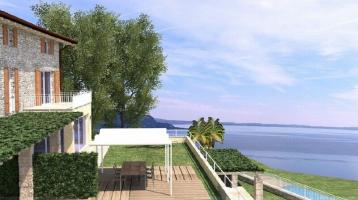 Prestige-Haus mit einzigartigem Seeblick am Westufer des Gardasees