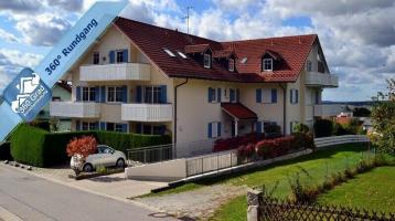 Sofort beziehbare 4-Zimmer-Dachgeschoss-Wohnung mit großer Loggia und Ausblick in Bad Griesbach