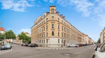 Vermietete Altbau-Wohnung mit 2 Zimmern in zentraler Lage im Westen von Leipzig