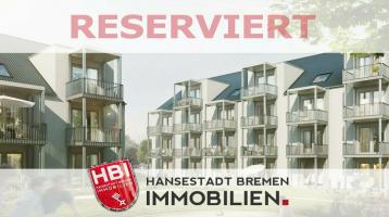 Hastedt / Neubau - Exklusive 1-Zimmer-Wohnung mit Balkon