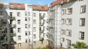 1-Zimmer-Altbauwohnung mit großer Wohnküche in Berlin-Mitte für Selbstnutzer