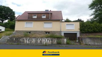 Zwangsversteigerung - Einfamilienhaus mit Garage im Kreis Bad Hersfeld - provisionsfrei für Ersteher