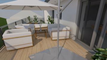 NEUBAU - 3ZKB - Penthouse Wohnung mit exklusiver Dachterrasse