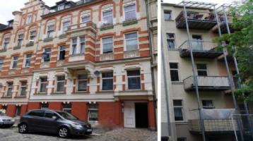 Komplett vermietetes MFH in ruhiger Querstraße mit Balkonen