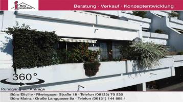 Perfekte 2-Zimmer-Wohnung mit großem Balkon in top-Lage von Mainz Finthen
