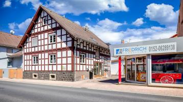 Zwei Wohnhäuser und ein Geschäftsgebäude in zentraler Lage von Groß-Bieberau zu verkaufen