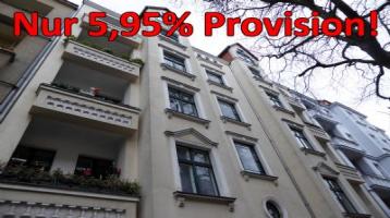 Vermietete 3-Zimmer-Altbauwohnung mit 1 Balkon und 1 Loggia in ruhiger, aber zentraler Steglitz-Lage