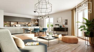 Provisionsfrei & Neubau: Ideal geschnittene 2-Zimmer-Wohnung für Paare oder Singles