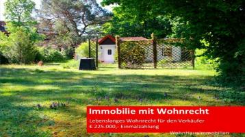 Kapitalanlage mit Wohnrecht für den Verkäufer. Grundstück in Eichwalde