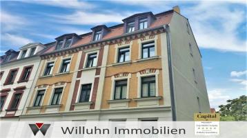 Beliebtes Markkleeberg – Dreiraumwohnung mit Balkon und Stellplatz