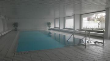 5 Min. zur Uni / 1 - Zi-Ap. / Südseite mit Loggia / Schwimmbad u Sauna im Haus