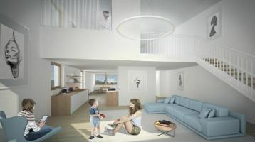 Großzügige 4 Zi. Penthauswohnung mit Dachterrasse in Schallstadt - Plusenergie Klimahäuser