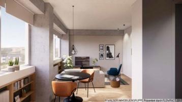 Micro-Living neu gedacht: 1-Zimmer-Apartment mit Concierge und Co-Working-Area