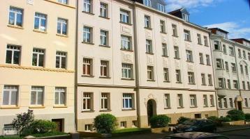 Langjährig vermietete 2-Zimmerwohnung mit Balkon in einem gepflegten Altbau in Leipzig-Möckern