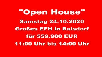 "Open House" am 24.10.2020 in Schwentinental / Raisdorf