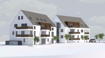 4 Zi.-OG-Stadt-Wohnung in Mössingen; Neubauprojekt; ruhige Lage