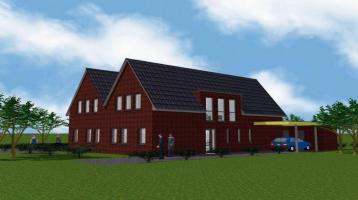KfW-40 - Neubau-Doppelhaushälfte im Wohnprojekt Nordhorn-Blanke
