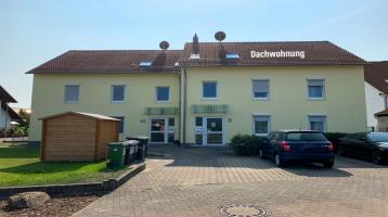 Gemütliche, ruhige + helle 3ZKB Dachgeschoss-Wohnung in Edesheim