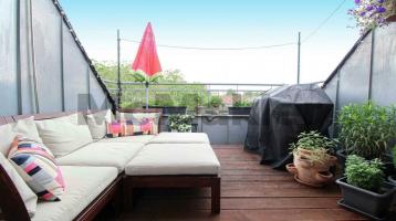 Vermietete, charmante 4-Zi.-Maisonette mit Dachterrasse und Balkon im grünen Köpenick