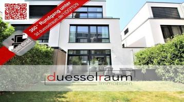 Mörsenbroich: Doppelhaushälfte in der Reitzensteinkaserne mit Terrasse, Garten und TG Stellplatz
