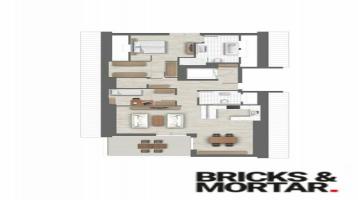 Penthouse mit 112 m² in exclusivem Neubau