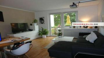 IMMOBERLIN.DE - Schöne Ausblicke! Exzellent modernisierte Wohnung mit Südbalkon