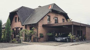 Stilvolles, freistehendes Einfamilienhaus + ELW + Garten in Coesfeld Lette prov. frei zu verkaufen!