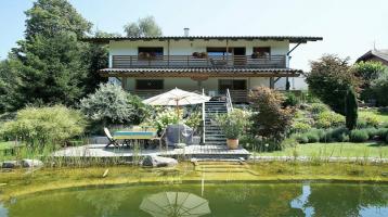 Einfamilienhaus mit Schwimmteich & Garten - 4786 Brunnenthal