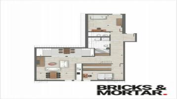 3 Zimmer Penthouse Maisonette mit 136 m² Wohnfläche und Loggia