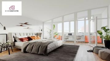 Provisionsfrei: Dachgeschoss-Wohnung mit charmantem Wintergarten