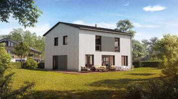 Neubau-Einfamilienhaus mit 2 Vollgeschossen auf einem ruhigen und zentralen Grundstück in Leinburg, neu für Sie erstellt !