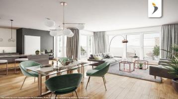 Weitläufige Wohnräume und großer Balkon: Helle 4-Zimmer-Wohnung | Provisionsfrei