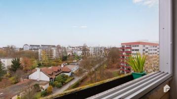 Gut aufgeteilte 2,5-Zimmer-Wohnung mit Balkon und Badewanne in Passau