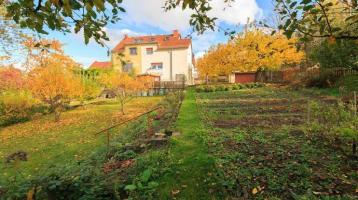 Naturnahe Doppelhaushälfte mit Weitblick über Jena
