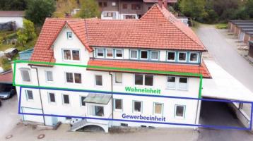 Teileigentum 5-Zimmer-Mehrfamilienhaus mit Lager / Gewerbefläche, Schonach im Schwarzwald