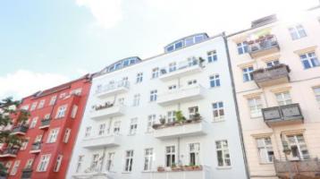 Gut geschnittene, vermietete Wohnung mit 2 Balkonen im Szene-Kiez