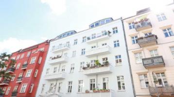 Gut geschnittene, vermietete Wohnung mit 2 Balkonen im Szene-Kiez