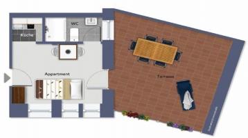 Loft / Studio / Atelier mit extra Apartment und riesiger Terrasse - Direkt in der City -