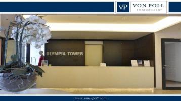 OLYMPIATOWER: Modernes Business-Appartement mit TG-Stellplatz