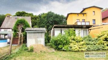 Dr. Lehner Immobilien NB - Baulücke in ruhiger Gartenstadtlage mit Gartenhaus in Flußnähe
