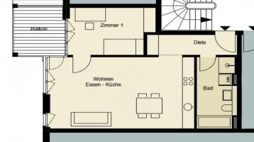 SA/SO RUF 0172-3261193++ Elegante Etagenwohnung- 2 Zimmer zum Erstbezug - Balkon -Tiefgarage - Fußbodenheizung