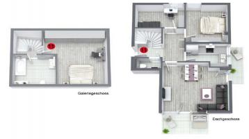 Neubau Penthouse Maisonette Wohnung / Balkon / Tiefgarage / Fußbodenheizung / Solaranlage / zentral / W11