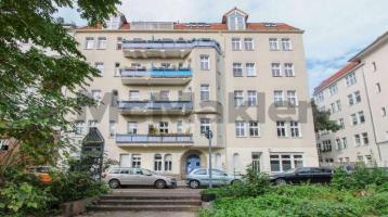 Altbauflair in beliebter Lage: Vermietete 2-Zimmer-Wohnung mit Balkon im Soldiner Kiez