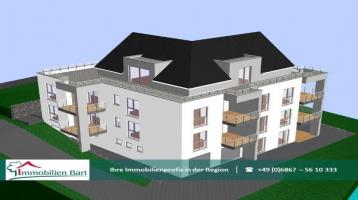 Neubau: Penthouse-Wohnung in Palzem-Helfant mit großer Dachterrasse, Fahrstuhl und Inhouse-Garage