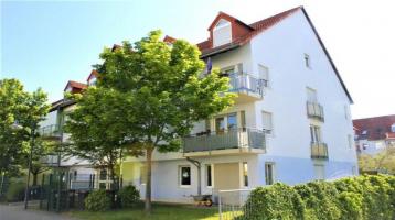 Vermietete 3-Raum-Wohnung mit Terrasse und TG-Stellplatz in Böhlitz-Ehrenberg