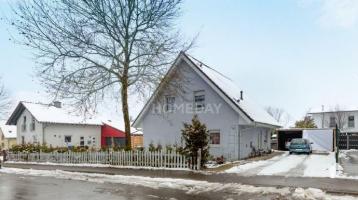 Attraktives Einfamilienhaus mit Solarthermie, Terrasse, Garten und Doppelcarport in Pfullendorf