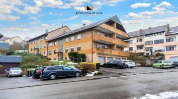 Murrhardt: Wohnfreundliche EG-Wohnung mit Terrasse, kl. Gartenanteil, Garage und Einbauküche!