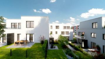 Neubau! Sonnige Gartenwohnung m. Terrasse inkl. EBK - KfW 55 mit 18.000€ Tilgungszuschuss